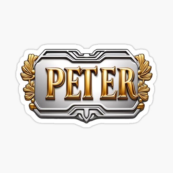 Peter-name Sticker