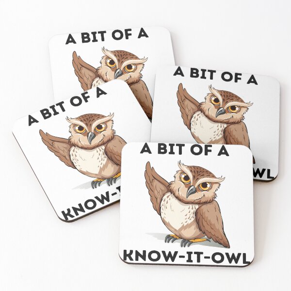 Item preview, Know-it-Owl designed and sold by Flexteeshirt.