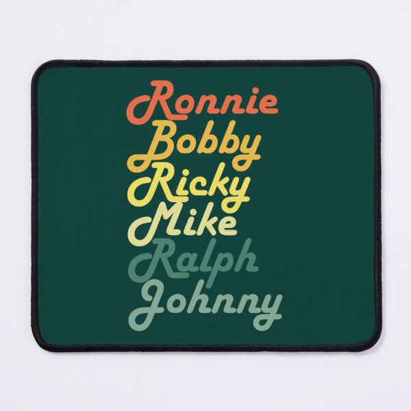 Item preview, Ronnie Bobby Ricky Mike Ralph and Johnny Active designed and sold by Niahupshaw.