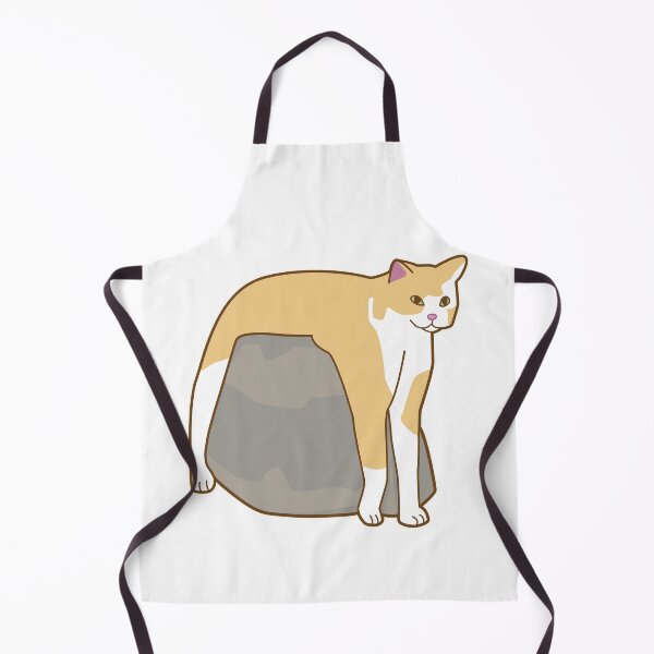 Item preview, cat on rock funny designed and sold by Rzera-.