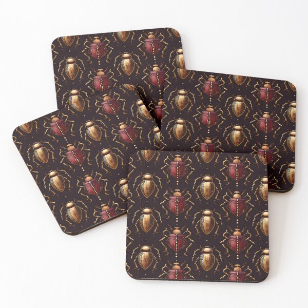 Item preview, Opulent Elegance: Goldleaf Glitter Butterfly and Snowflake Seamless Pattern designed and sold by AlienSkinEyes.