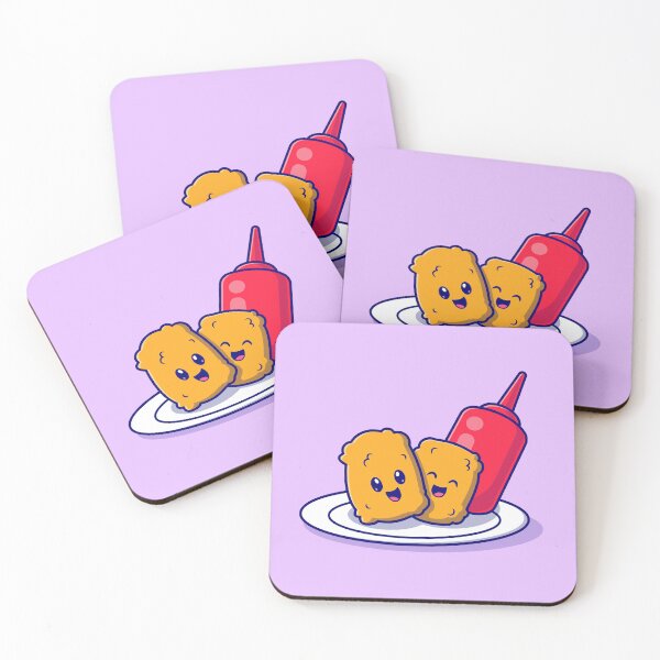 Item preview, Delightful Nugget Duo: Smiles and Sauce designed and sold by hjian8219.