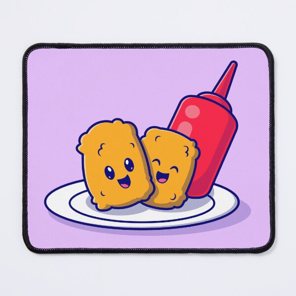 Item preview, Delightful Nugget Duo: Smiles and Sauce designed and sold by hjian8219.