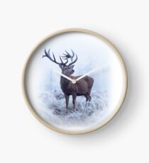 A Fine Frosty Fellow Clock