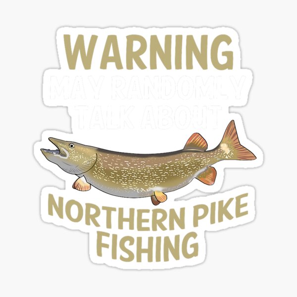 Lake St. Clair Northern Pike Michigan Sticker Fishing Decal