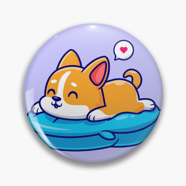 Item preview,  Serene Slumber: Cute Corgi Dog Sleeping on Pillow designed and sold by hjian8219.