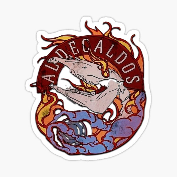 Aldecaldos Nomad Logo Vintage Sticker