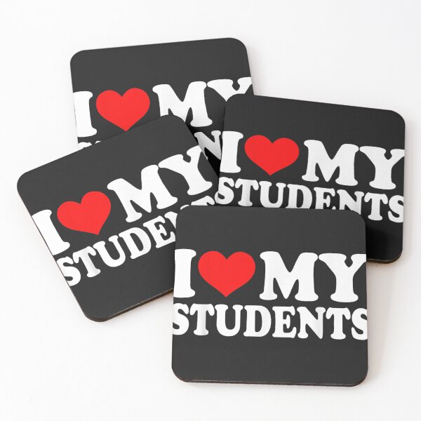 Item preview, I Heart My Students I Love My Students Funny Back To School  designed and sold by ChristopherBPal.