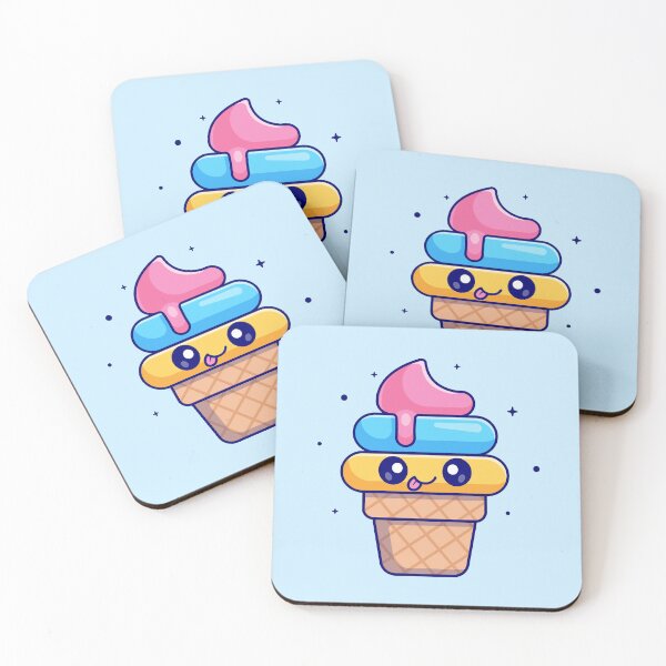 Item preview, Playful Tease: Cute Ice Cream Cone Teasing Cartoon designed and sold by hjian8219.