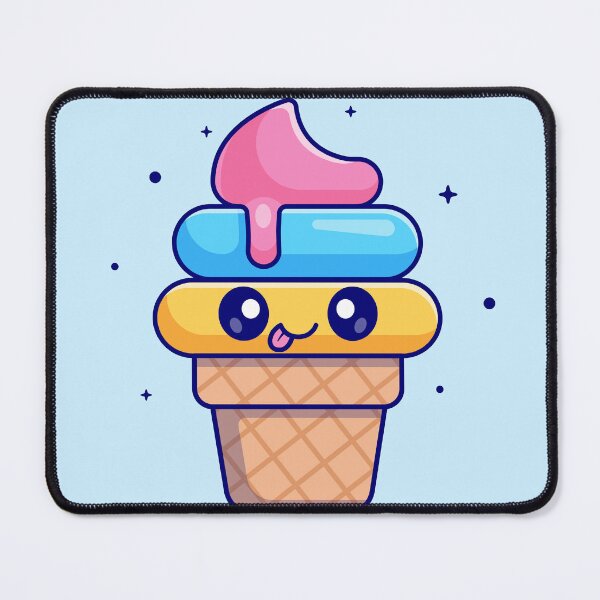 Item preview, Playful Tease: Cute Ice Cream Cone Teasing Cartoon designed and sold by hjian8219.