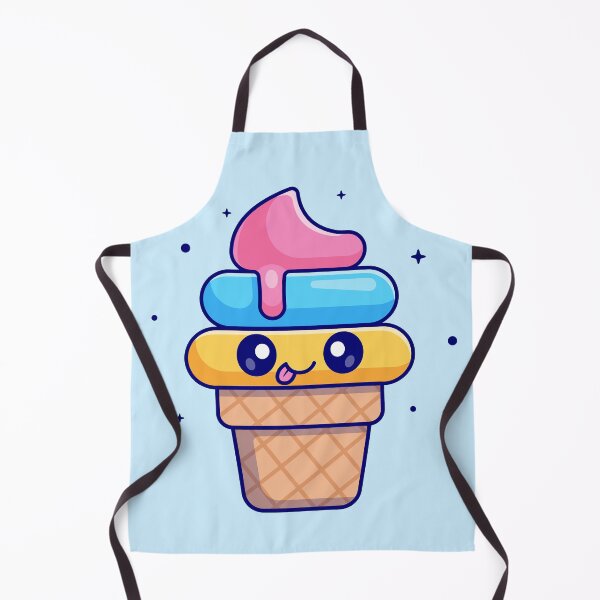 Item preview, Playful Tease: Cute Ice Cream Cone Teasing Cartoon designed and sold by hjian8219.