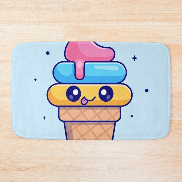 Item preview, Playful Tease: Cute Ice Cream Cone Teasing Cartoon designed and sold by hjian8219.