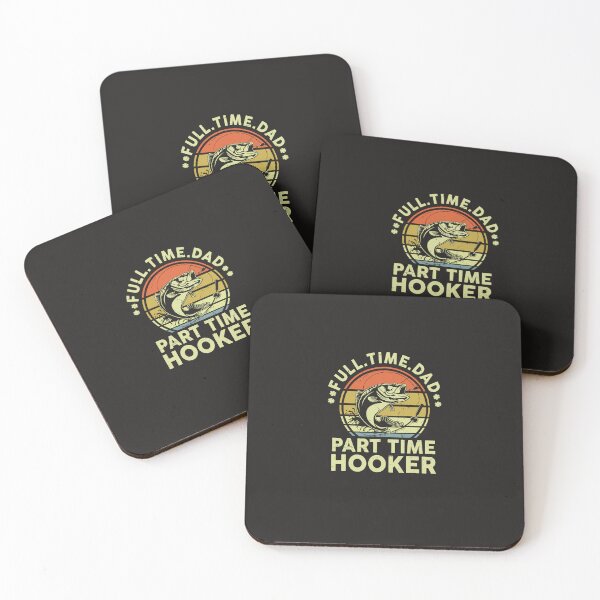 Item preview, Funny Part Time Hooker Father Day Fishing Gift Fish Dad Joke  designed and sold by ToriAFloyd.