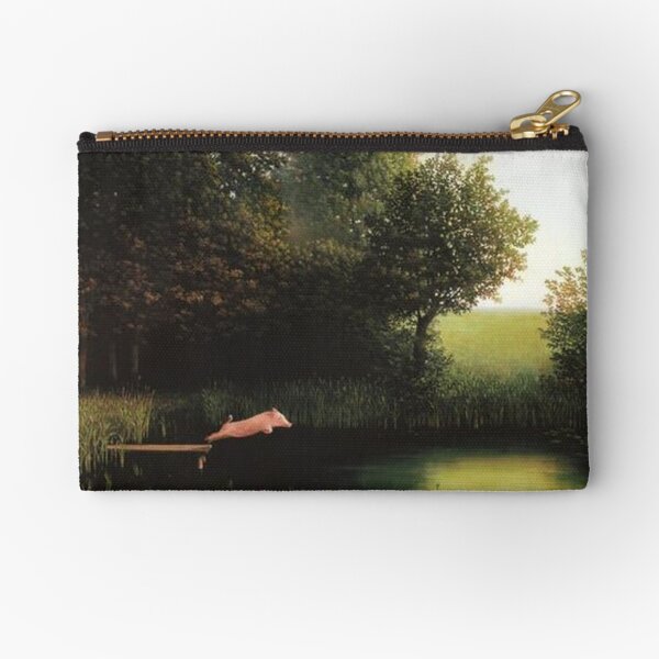 Item preview, Poster Kohler Pig Jump To Water Painting designed and sold by michaelLizzy.