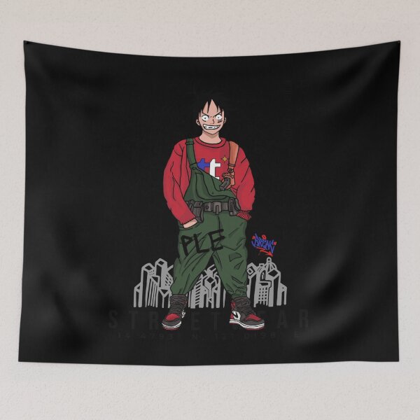 Item preview, Anime luffy strawhat streetwear onepiece  designed and sold by DeangeloBins.