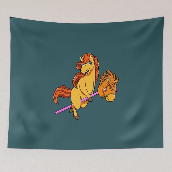 Item preview, Horse riding on hobbyhorse Hobby Horsing designed and sold by PeterBenoit.