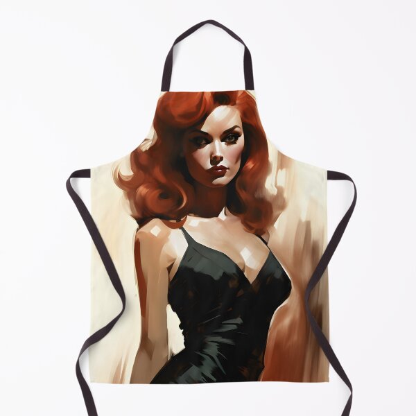 Item preview, Smokin' Redhead (Pulp Style Poster) designed and sold by PULPYFICTIONS.