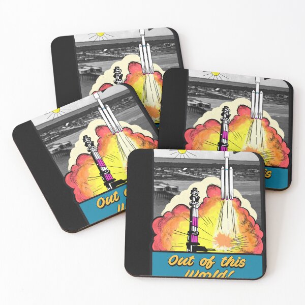Item preview, Vintage Florida - Cape Canaveral Rocket Launch designed and sold by rayan-hoppzz.