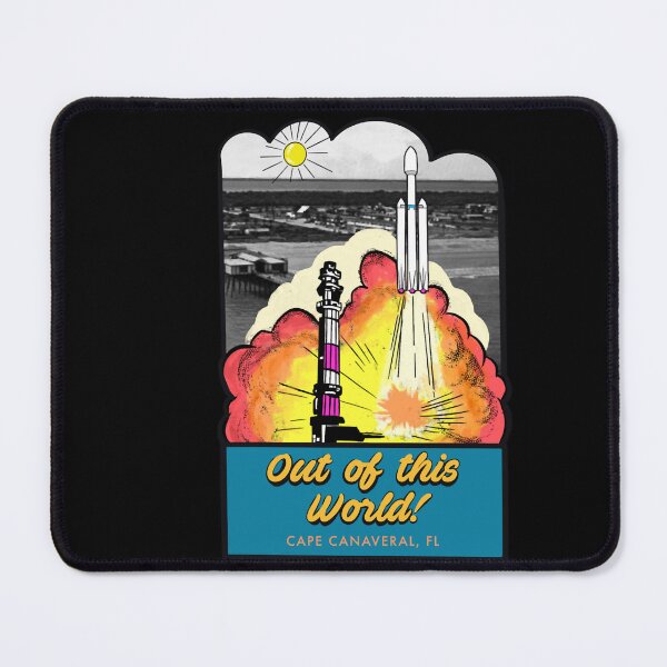 Item preview, Vintage Florida - Cape Canaveral Rocket Launch designed and sold by rayan-hoppzz.