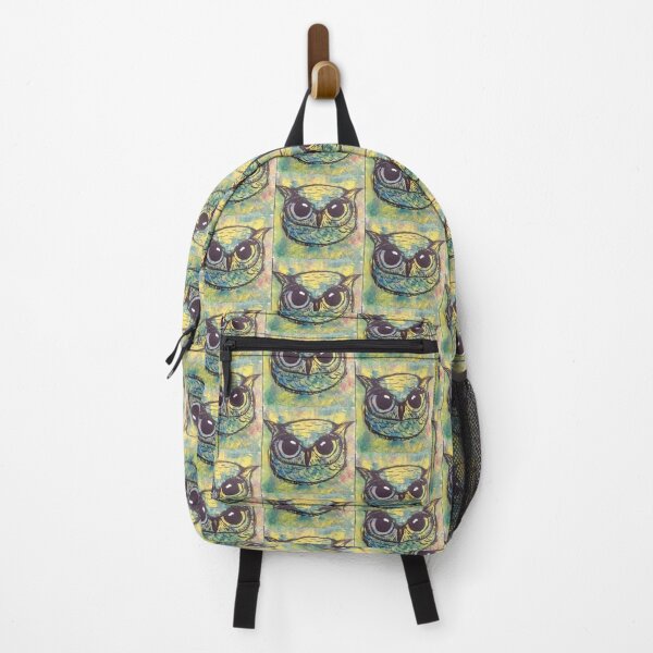 Item preview, colorful owl designed and sold by CasaMaWa.