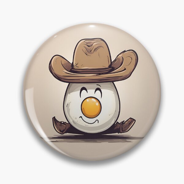 Item preview, Cowboy egg designed and sold by ChatoCoco.