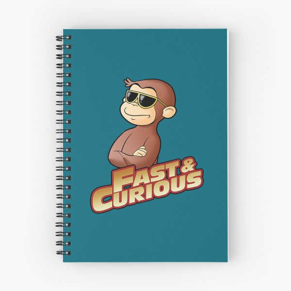 Item preview, Curious George FAST AND CURIOUS. designed and sold by elamuss.