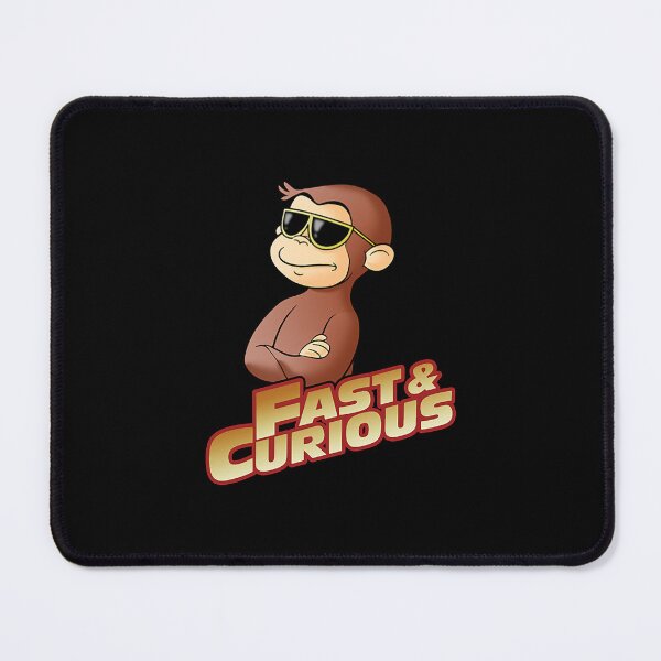 Item preview, Curious George FAST AND CURIOUS. designed and sold by elamuss.