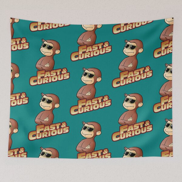 Item preview, Curious George FAST AND CURIOUS. designed and sold by elamuss.