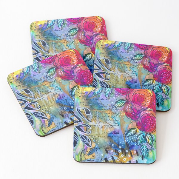 Item preview, Boho Watercolor Roses designed and sold by Sandi Pike Foundas.