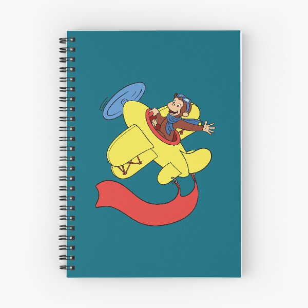 Item preview, Curious george in an airplan  designed and sold by elamuss.