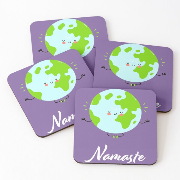 Item preview, Yoga Joga Namaste Cat Dog Mandala Llama  designed and sold by PeterBenoit.
