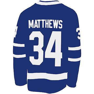 Auston Matthews Jersey Sticker for Sale by aenewby Redbubble