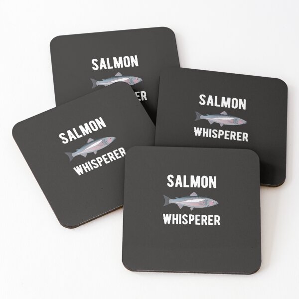 Item preview, Funny Salmon Whisperer Fish Fishing Lover Fisherman River  designed and sold by ToriAFloyd.