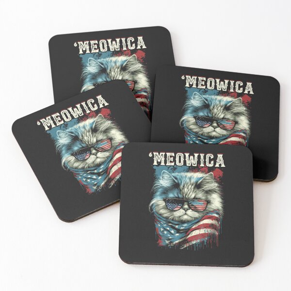 Item preview, Merica Patriotic Persian Cat, Meowica 4th of July Cat T Shirt designed and sold by MaxiiBrinkmann.
