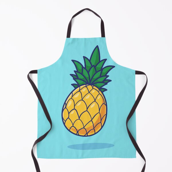 Item preview, Floating Delight: Cute Pineapple Fruit Cartoon Vector designed and sold by hjian8219.