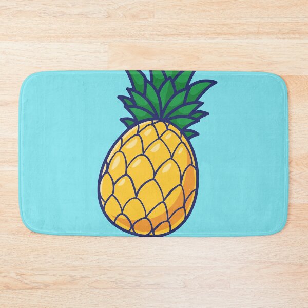 Item preview, Floating Delight: Cute Pineapple Fruit Cartoon Vector designed and sold by hjian8219.