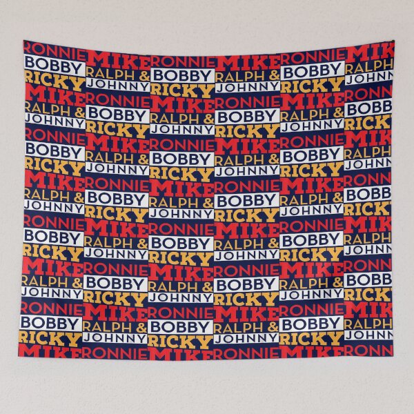 Item preview, Ronnie Bobby Ricky Mike Ralph and JohnnyT- designed and sold by Alarakite.
