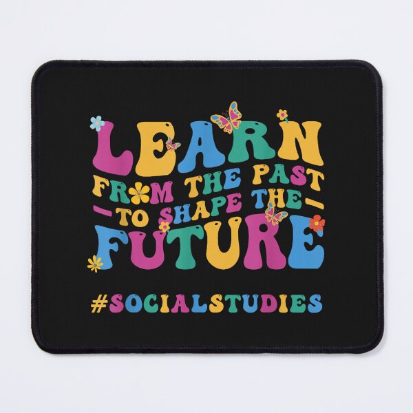 Item preview, Learn From The Past To Shape Future Social Studies Teacher  designed and sold by GeraldineLDavi.