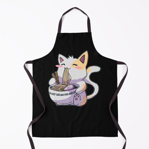 Artikelvorschau, Cute Cat Eating Ramen Kawaii   entworfen und verkauft von ArtRupp.