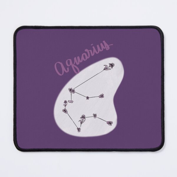 Item preview, February violet Aquarius constellation designed and sold by nherbst.