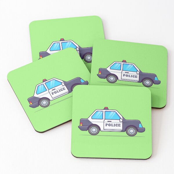 Item preview, Playful Police Car: Cartoon Vector Icon Illustration designed and sold by hjian8219.