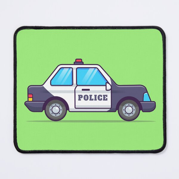 Item preview, Playful Police Car: Cartoon Vector Icon Illustration designed and sold by hjian8219.
