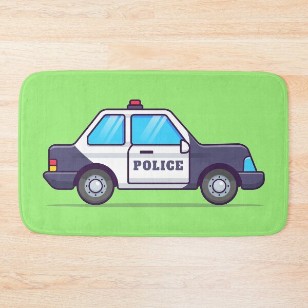 Item preview, Playful Police Car: Cartoon Vector Icon Illustration designed and sold by hjian8219.