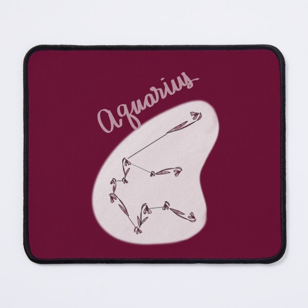Item preview, January snowdrop Aquarius constellation designed and sold by nherbst.