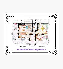 House of Lorelai & Rory Gilmore - Ground Floor Photographic Print