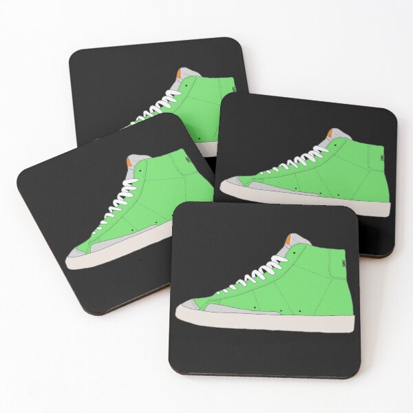 Item preview, Lime Green Blazer Mid ‘77 designed and sold by Maddie OMalley.