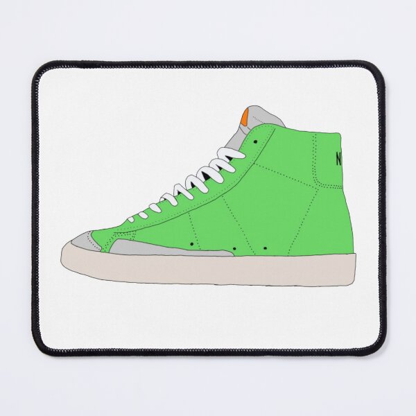 Item preview, Lime Green Blazer Mid ‘77 designed and sold by Maddie OMalley.
