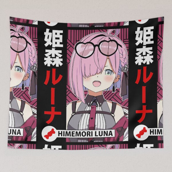 Item preview, Himemori Luna Short Hair and Glasses designed and sold by UDTee.