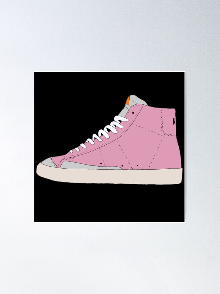 Blazer mid hotsell dusty pink