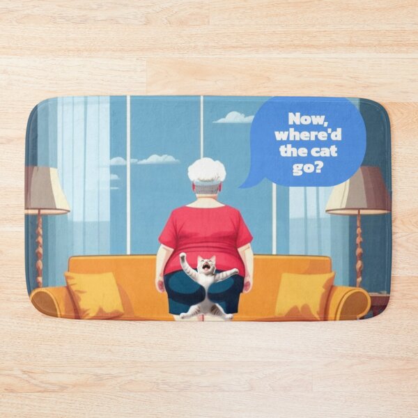 Item preview, Now, where'd the cat go? designed and sold by Roxburylane.